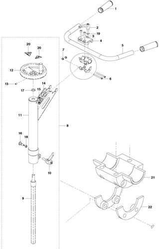 FS309 Handlebar Crank