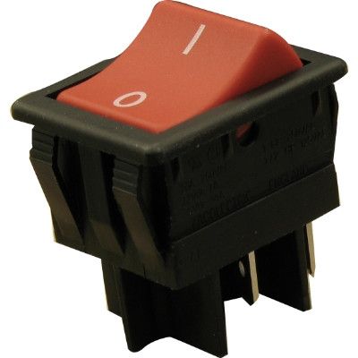 Red Rocker Switch