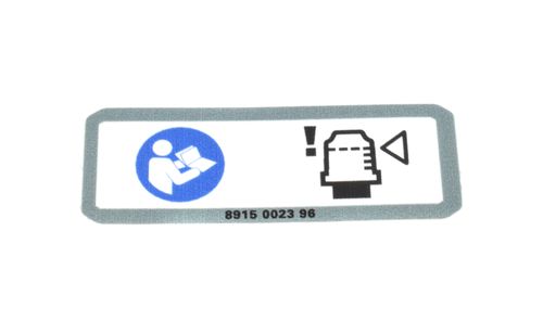 Label Air Filter Indicator