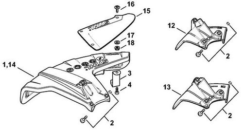 Stihl FS360C-E Deflector