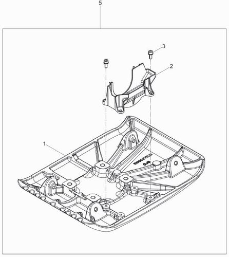 Wacker Neuson VP1540A Baseplate Belt Guard Kit