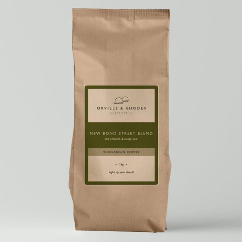 Wholebean Coffee 1Kg - New Bond Street Blend