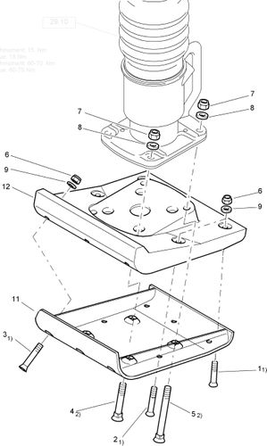 X23-Foot Plate 330mm