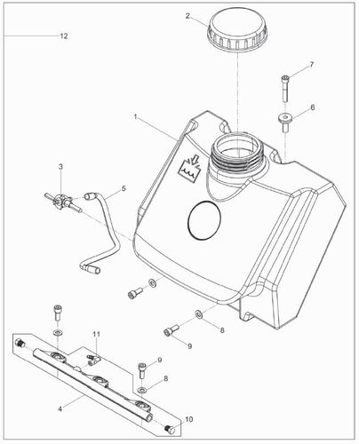 Wacker Neuson VP1540A Sprinkler System