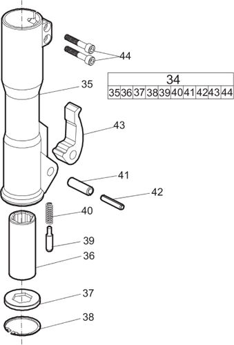 Bushing Hex 32X152