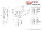 Mecalac Terex Centre Pin Seal OEM:1583-1117 (HTL1371)