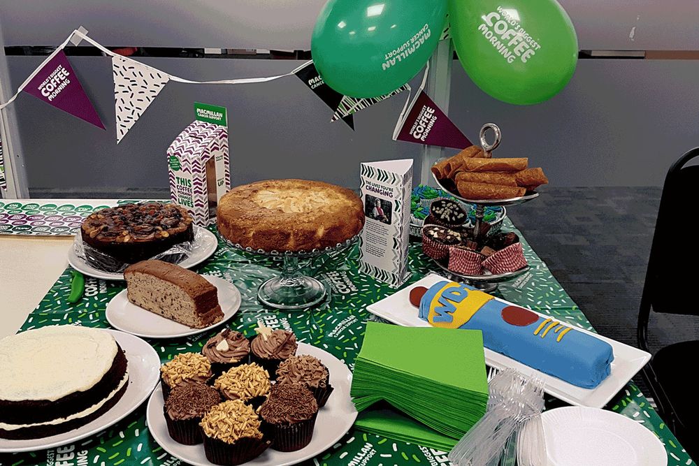 HTS Supports Macmillan with Coffee Morning