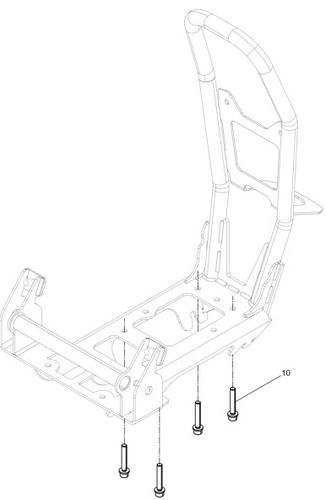 Wacker Neuson Bps1030B Engine Plate Fixings