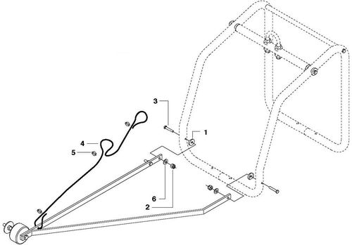 Husqvarna FS513 Single Pointer Fixing