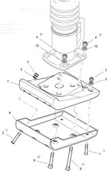 X26-Foot Plate 200mm