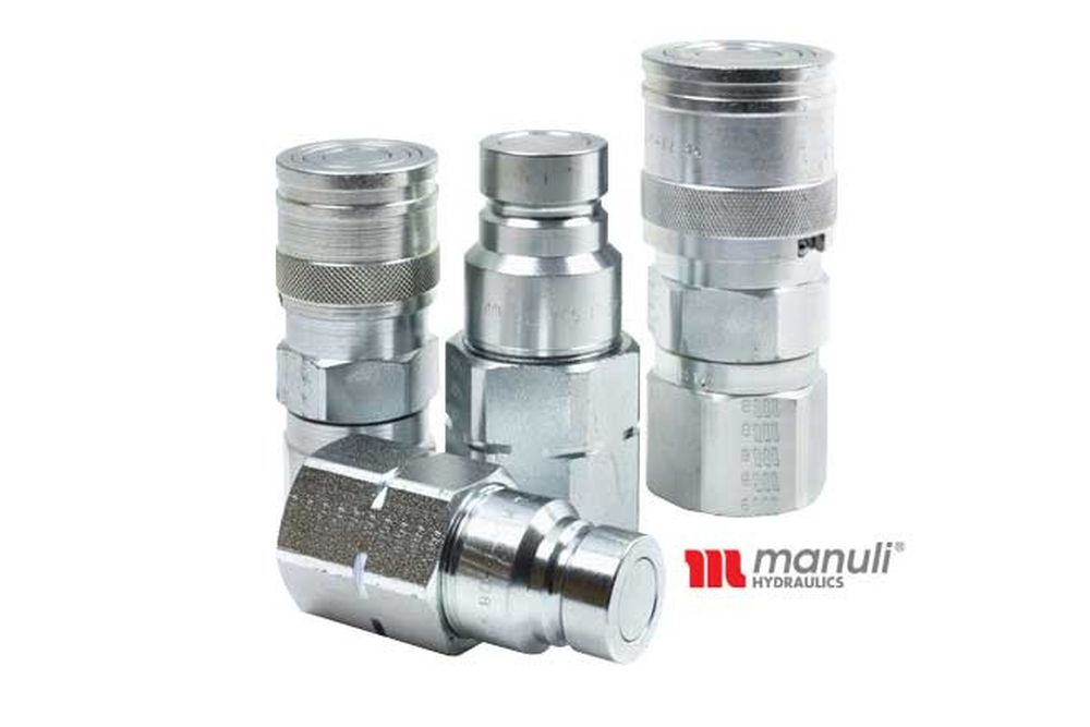 Manuli Flat Face Hydraulic Couplings from HTS