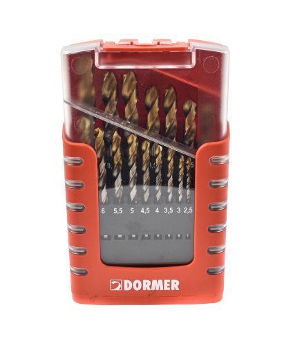 Dormer 19Pc Metric Hss Tin Drill Set (1- 10mm)