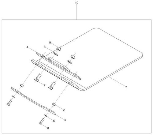 Wacker Neuson VP1135AW Urethane Pad Kit