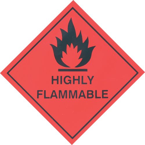 Highly Flammable Label