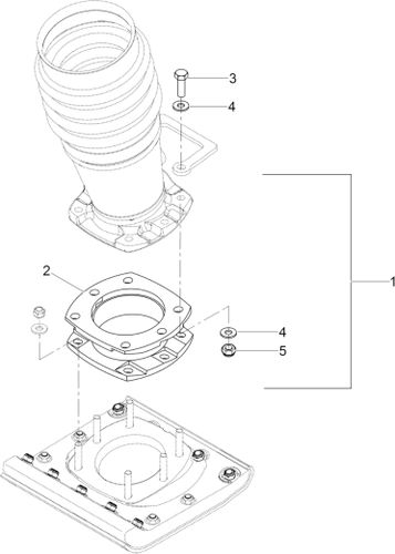 Wacker BS60-4as Ramming Shoe Extension Kit