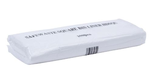 White Office Bin Liners 15 X 24 X 24" | Pack Of 1000
