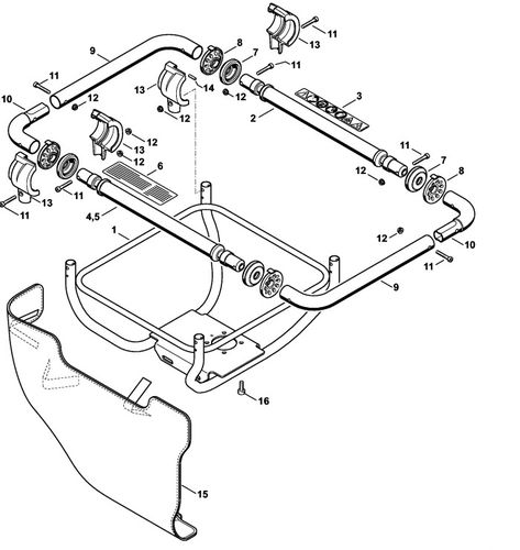 Stihl BT131 Handlebar Parts