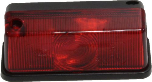 2 Xs Marker Lamp Unit Black/Red 92 X 42mm