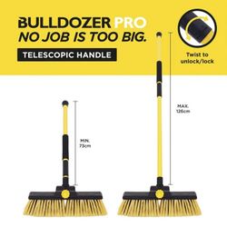 Telescopic H/Duty Broom 14" (HCT0168)