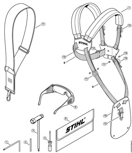 Stihl FS56 Tools & Extras