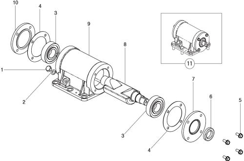 Belle PCX 1236 Vibrator Unit