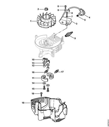 Stihl HS86R Ignition System