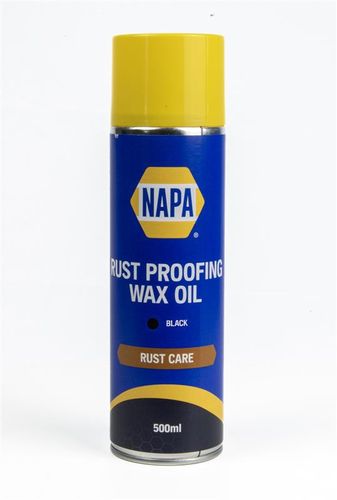 Napa Wax Oil Aerosol - Black 500ml