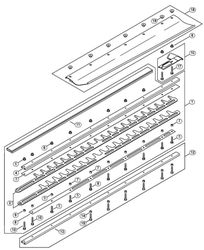 Blade Friction Plate 600mm/24" R