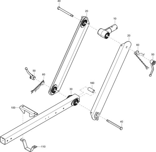 XAS48KD Adjustable Towbar 1626941202-01