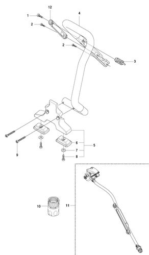 Husqvarna K970 Front Handle