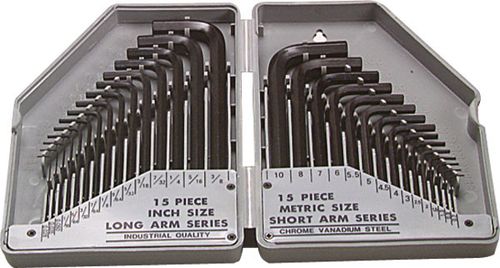 30 Piece Hex Key Set