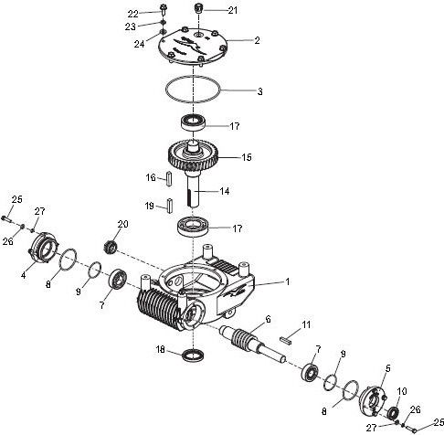 Worm Gear Shaft