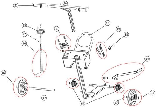 Norton Clipper CS352P Main Frame