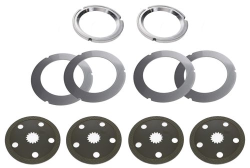 Newage 415 Axle Brake Discs & Spacers Kit - OEM: 415-0751