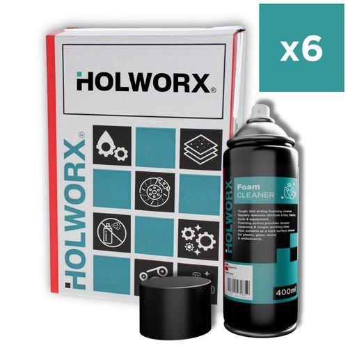 Holworx Foam Cleaner 400ml Aerosols | Box Of 6