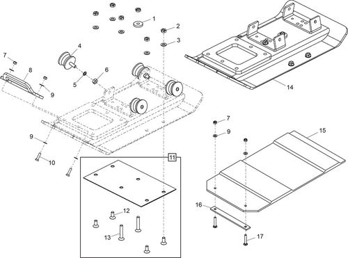 Belle Baseplate Assembly (PCLX 32S)