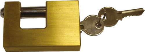 70mm Brass Shutter Padlock