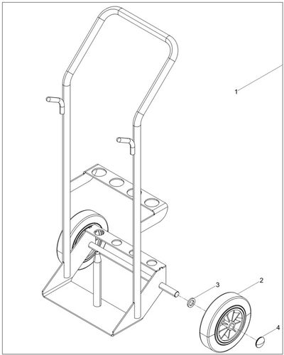 Wacker Neuson BH65 Transport Cart