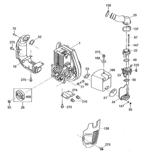 Wacker BS60-2 Engine Components