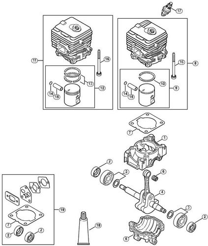 Cylinder With Piston