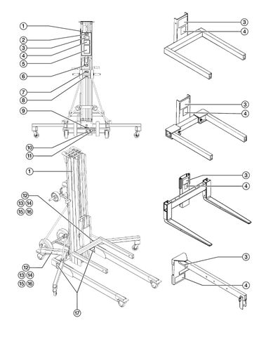 Decal - Caution Moving Parts Symbol