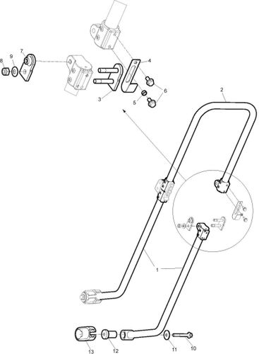 Atlas Copco LF60 Handle Standard