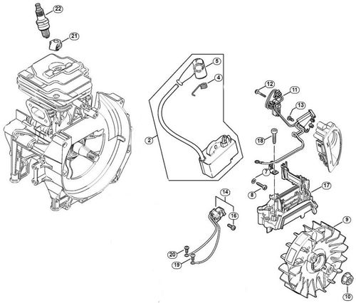 Stihl FS360C-E Ignition System