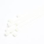 White Cable Ties 7.6X370mm (HEL2302)