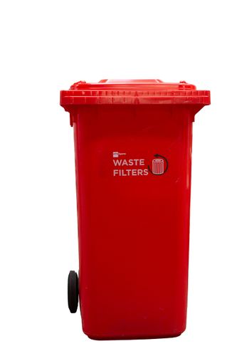 Wheelie Bin 240Ltr - Red
