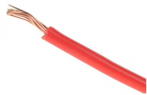 2.0mm Single Core Cable Red - 50 Metre