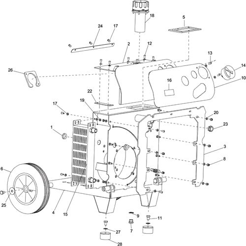 Tank & Chassis LP 9-20 Petrol