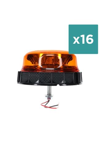 Pegasus Amber LED Single Bolt - Box Of 16