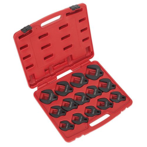 Crow's Foot Spanner Set 1/2" Sq Drive 14Pcs