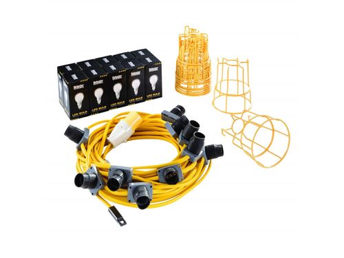 LED Festoon Lighting Kit With 10 LED Lamps